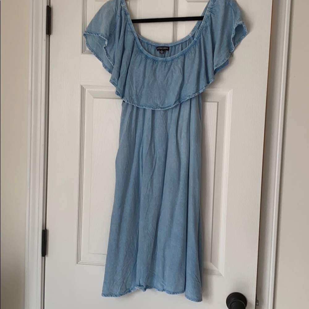 Off the shoulder dress